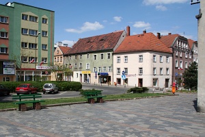 Lubań - róg ulicy Spółdzielczej i Ratuszowej