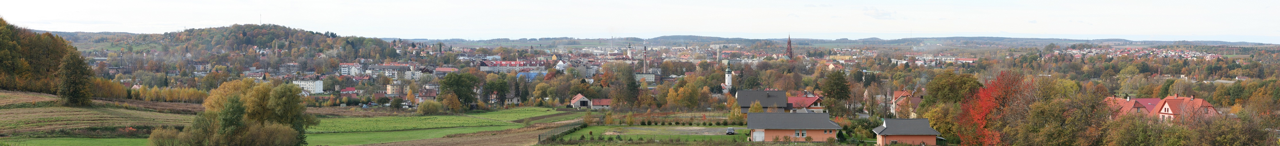Autumn panorama of Luban